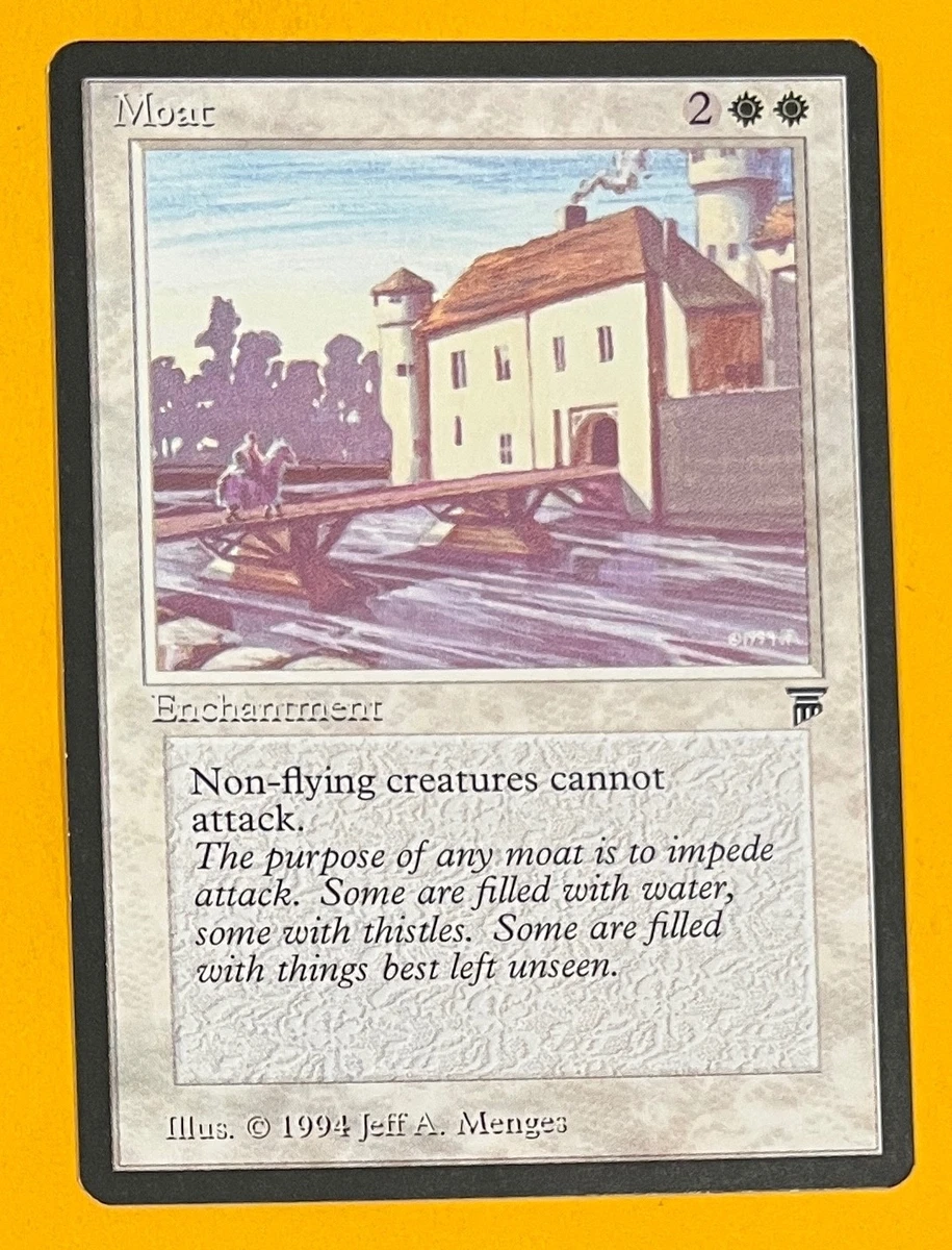 マジック：ザ・ギャザリング MTG Moat Moat Magic: The Gathering Individual Trading Card Games for sale