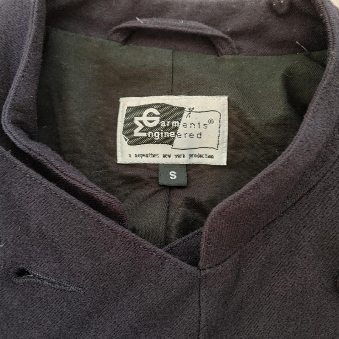 Engineered Garments Wool Jacket Navy S Military I… - image 3