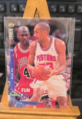 1995-96 Upper Deck Collector's Choice - Fun Facts Michael Jordan, Grant Hill...