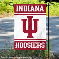 Indiana Hoosiers Garden Flag and Yard Banner