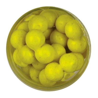 Berkley PowerBait Power Eggs Chartreuse 0.5 oz Garlic Scent Soft Baits