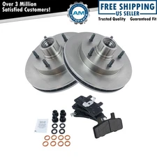 Front Disc Brake Pads & Rotors Kit for Ram 1500 Pickup Truck 2WD 2x4