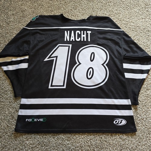 Vintage Cedar Rapids Iowa Rough Riders Hockey USHL Jersey Adult Small - Picture 8 of 9