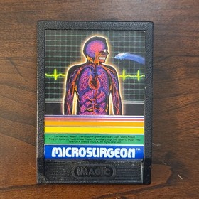 Microsurgeon (Imagic, Intellivision 1982) CIB Complete With Inserts Tested Works