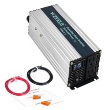 W Pure Sine Wave InverterV DC to 110V 120V AC,Car Power Inverter with 1000 36