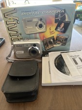 Vivitar ViViCam 5385 Silver 5.0MP Digital Camera In original box