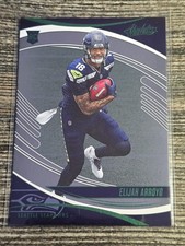 Elijah Arroyo ROOKIE 2025 Panini Absolute Green Parallel RC SP - Seahawks NR MNT
