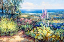 Sang M Lee (South Korea,US,b 1949) oil painting 137453