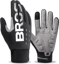 ROCKBROS Winter Cycling Gloves Touchscreen Motorcycle Mountain Warm Bike Gloves