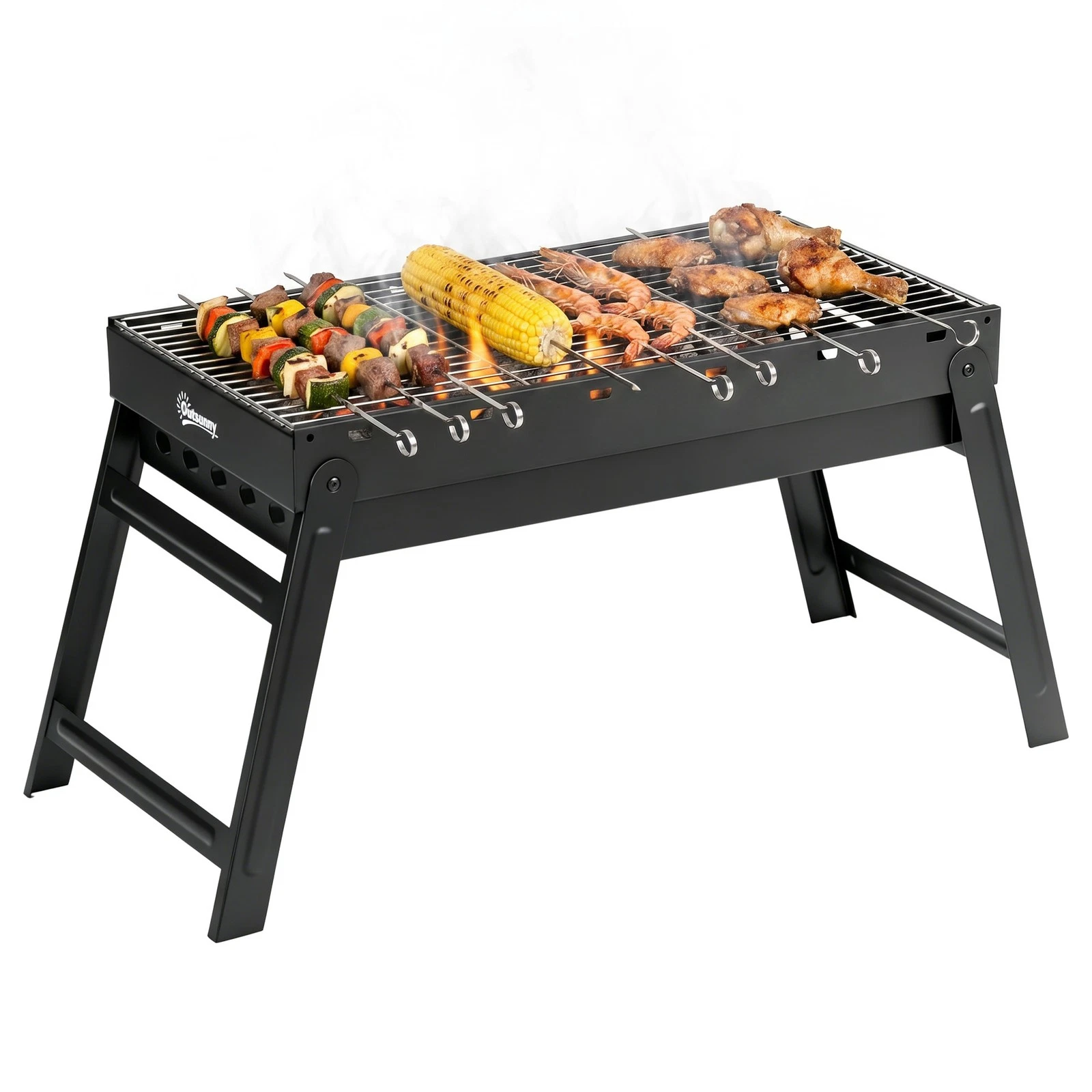 Outsunny Portable Barbecue Charcoal Grill with Pull-Out Charcoal Basin
Opens in a new window or tab