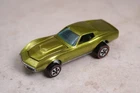 Restored Hot Wheels Redline - HK Custom Corvette in Lime Green!! Free Shipping!!