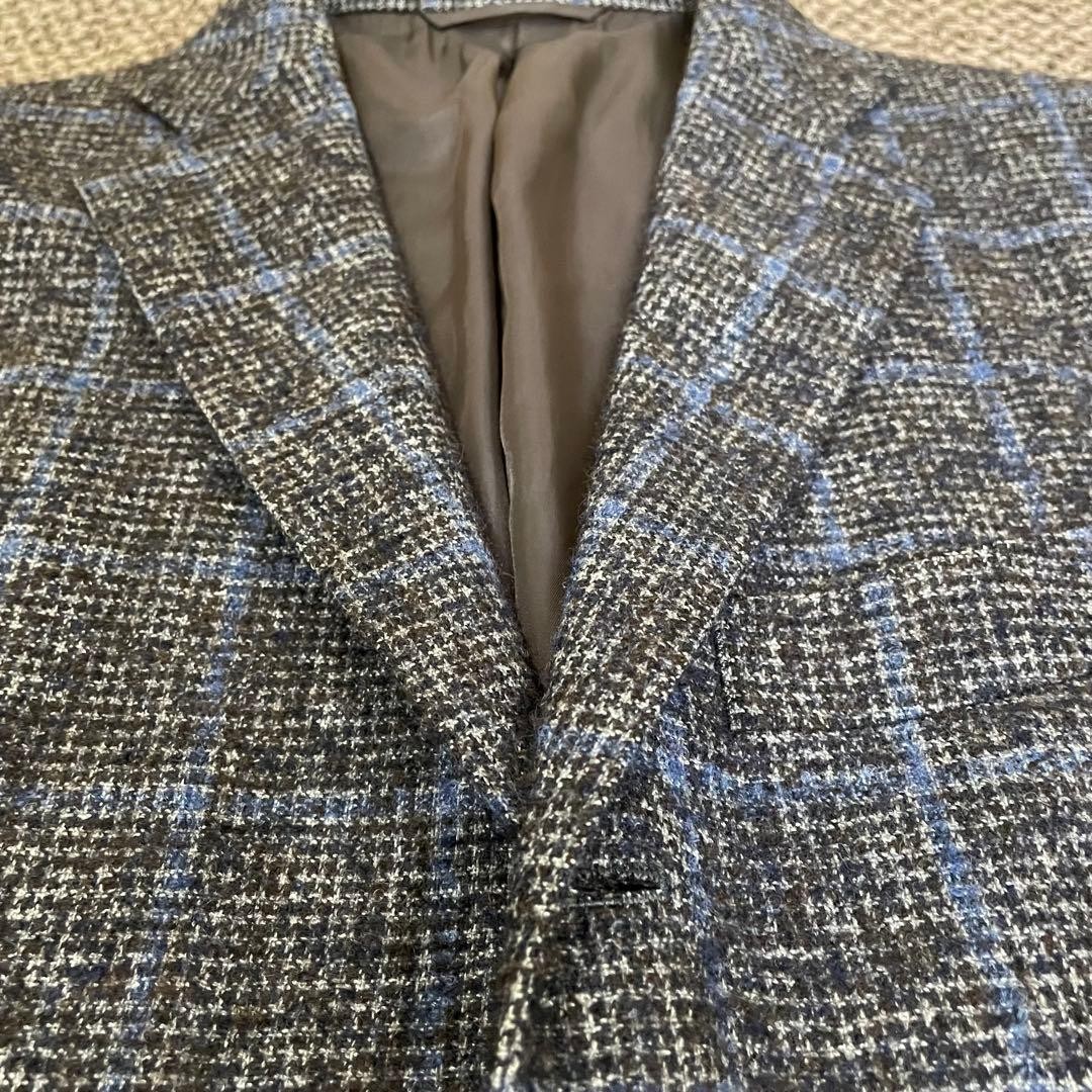 Universal Language Tailored Jacket Alpaca Wool Ch… - image 10