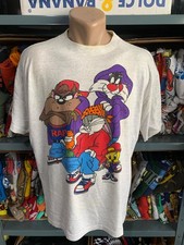 Looney Tunes Gangster Hip Hop Warner Brothers 1993 t shirt Vintage.