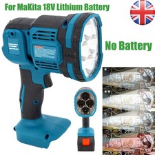 For Makita Lamp Light DML812 18V LXT Lithium Ion Pivot Torch Work Light 4 LED