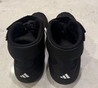 adidas HVC 2 Wrestling Shoes Black/White Stripes Gum Sole High Top US 9.5 — photo 4