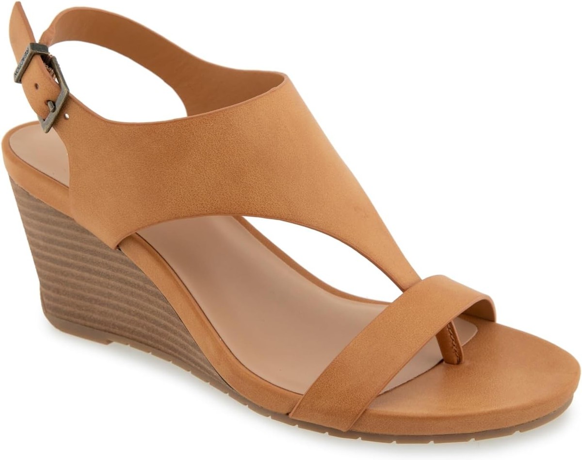 Kenneth Cole REACTION Women's Greatly Thong Wedge Sandal - Main Image