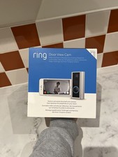 RING Video Doorbell Peephole Camera | Battery Powered | flat door thicknss 34–55