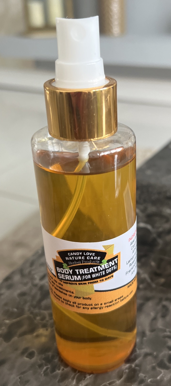 CANDY LOVE NATURE CARE BODY SERUM FOR WHITE DOT 100ml