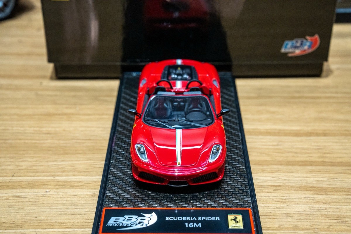 1/43 BBR Ferrari 430 Scuderia Spider 16M Red | eBay