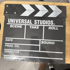 Souvenir Universal Studios Movie Clapperboard Film Slate Sealed 12"