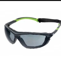 Encon Veratti Primo Foam-Padded Safety Glasses/Goggles Grey Anti-Fog Lens Z87+