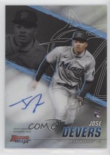 2021 Bowman's Best of 2021 Refractor Jose Devers #B21-JD Auto 0f28