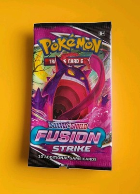 Pokemon Booster Pack leeres Schwert und Schild Fusion Strike