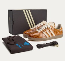 NEW Wales Bonner x Adidas Samba OG 'Croc - Night Brown'  JH9826 Size US9.5 Men