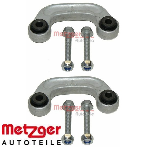 2X Stange/Strebe FüR Stabilisator Metzger 53008018 2 PendelstüTzen Stabi-image