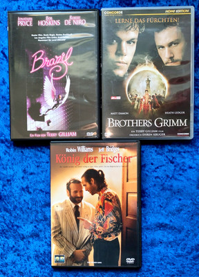 König der Fischer Brazil  Brothers Grimm Monty Python Terry Gilliam 3 DVD´s