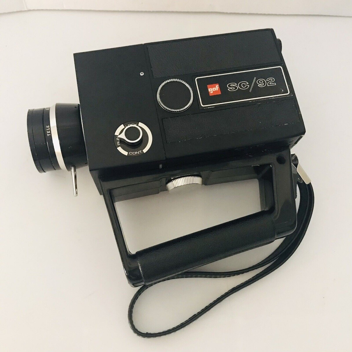 Vintage GAF SC92 Hand Held Super Movie Camera Untested/Parts/As Is /Very  Clean