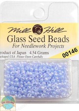 Mill Hill Glass Beads - Color 00146 Light Blue Size 11/0 Seed Bead - 4.54 Grams
