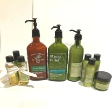 10 pc Bath & Body Works Aromatherapy EUCALYPTUS SPEARMINT Body Lotion & Wash Set