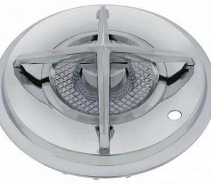 Новый! 15-дюймовые хромированные колпаки ступицы поперечная штанга стиль Hot Rod Street Rod заказной НАБОР из 4 - Изображение 4 из 4