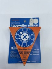Vintage Statesman Nylon Typewriter Ribbon Black & Red NOS thumbnail