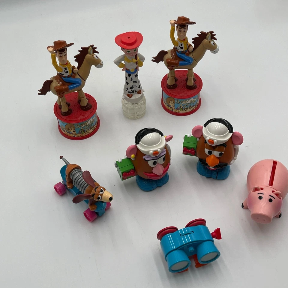 Lot of 8 Vintage McDonalds Disney Pixar Toy Story 2 Collectible Toys Rare - Image 3 of 4