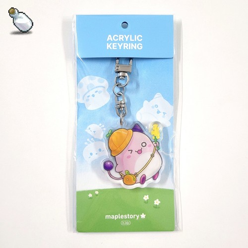 MapleStory Cafe in Jeju Aurora Acrylic Keychain, Exclusive Rare - Picture 2 of 7