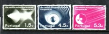 PORTUGAL MNH 1974 SG1530-1532 INAUGURATION OF SATELLITE COMMS STATION NETWORK