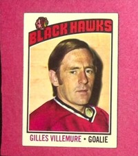 1976-77 Topps Hockey Card #61 Gilles Villemure