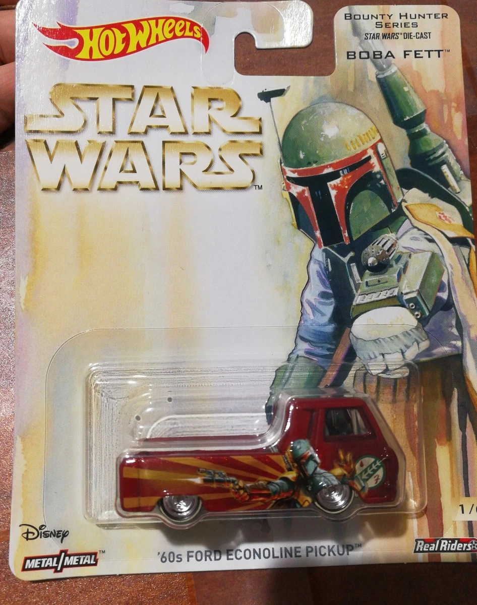 Star Wars Hot Wheels Character Cars Boba Fett Sealed New