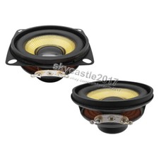 2pcs 2 inch 52mm 4Ohm 5W Full Range Neodymium Speaker Loudspeaker Horn Trumpet