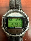 Vintage Men's Timex Expedition Indiglo Digital Compass Watch Multi Function