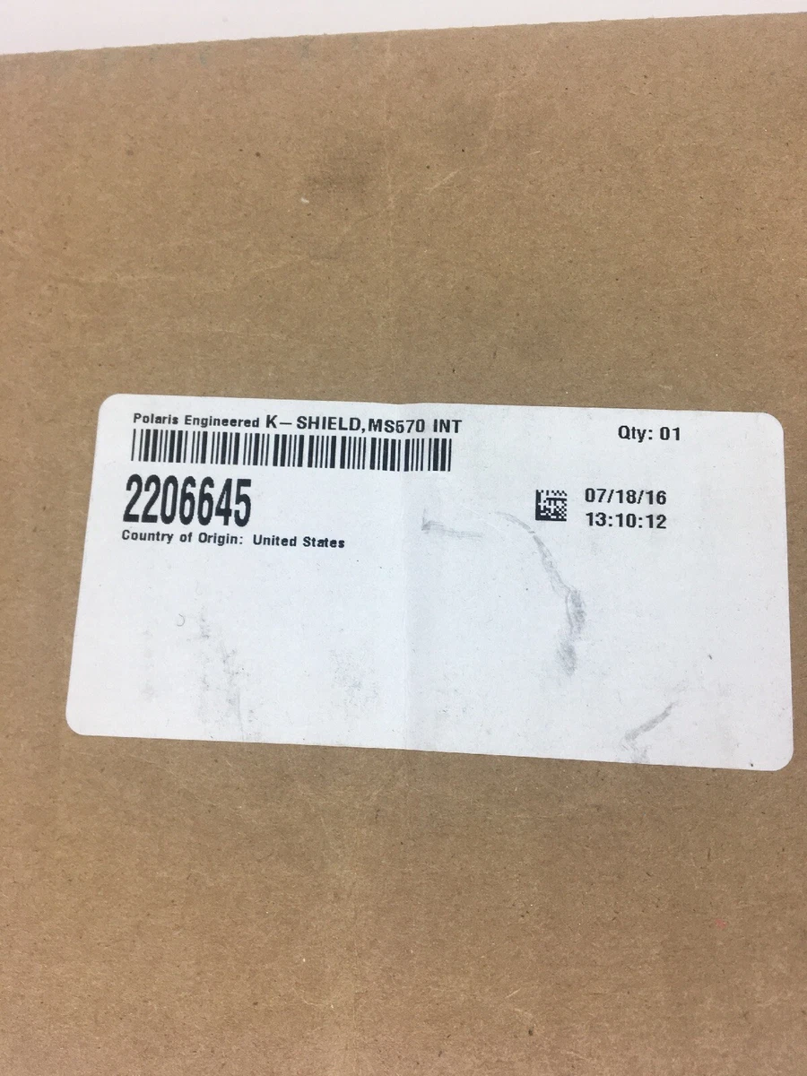 Polaris K Shield Ms570 Int 2206645 New OEM | eBay