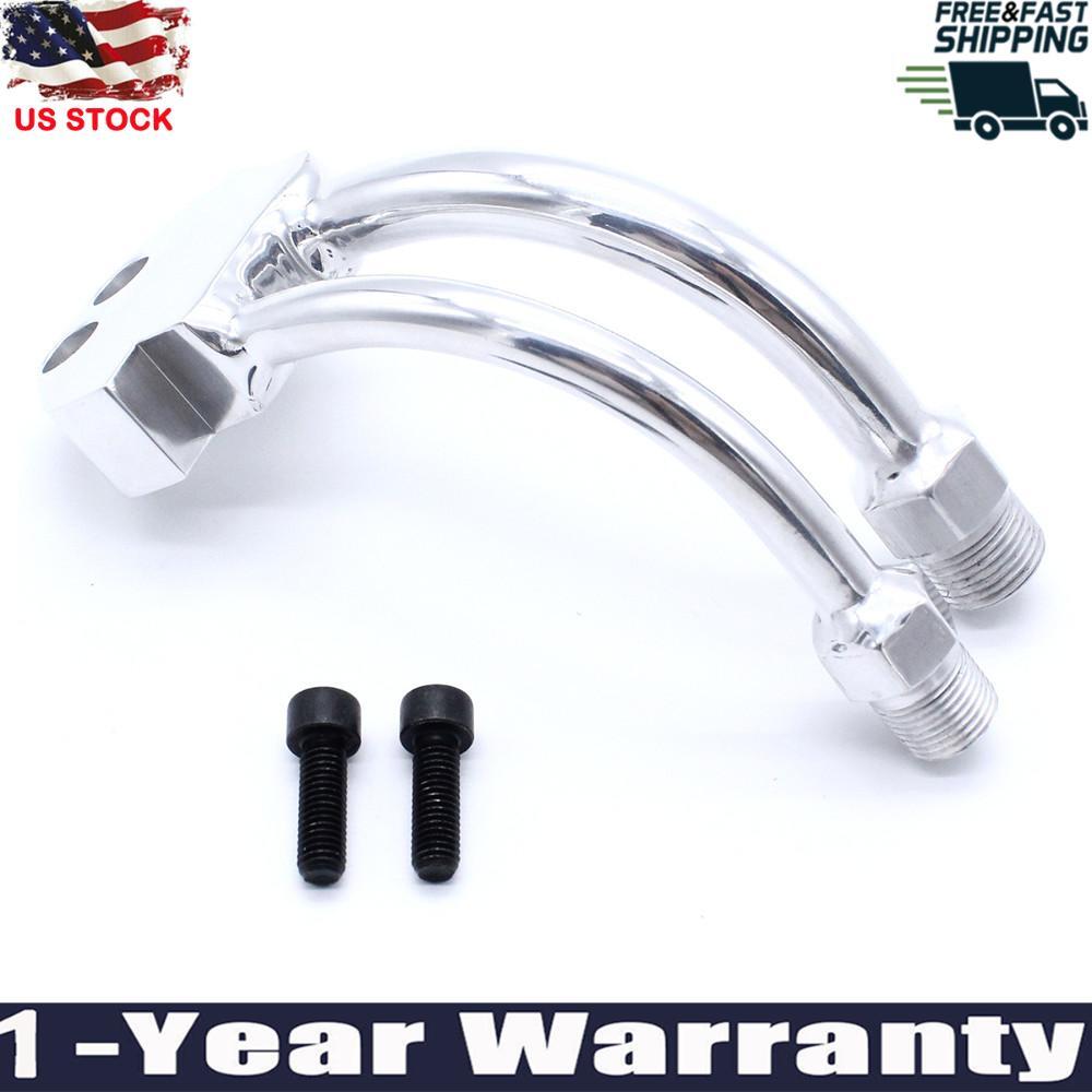 A/C AC Compressor Curved Manifold C5101C Fit For Sanden SD7B10 