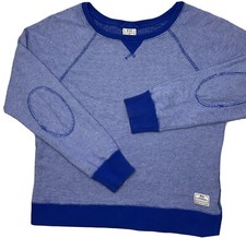 Nike Sweatshirt Youth XL Pullover Sportswear Long Sleeve Boat Neck Heather Blue
