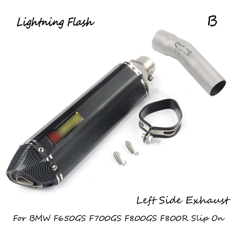 Выхлопная труба для мотоцикла BMW F800GS F650GS F700GS F800R средняя задняя левая - Изображение 3 из 4