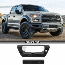 Tailgate Door Handle Cover Trim Accessories for Ford F150 2015-2017 Carbon Fiber