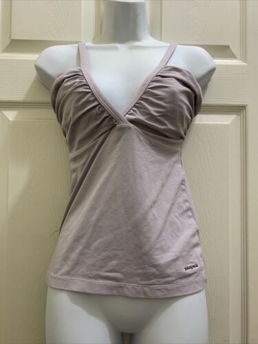 Patagonia Tan Stretch Layering Top Tank - Picture 1 of 9