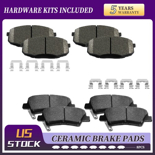 Front & Rear Ceramic Disc Brake Pads For 2014 2015 2016 Kia Soul eBay