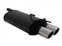 Novus Sportauspuff +Abe 2X90Mm Sr-Design Stahl FüR Mercedes C Klasse-W202, CLK